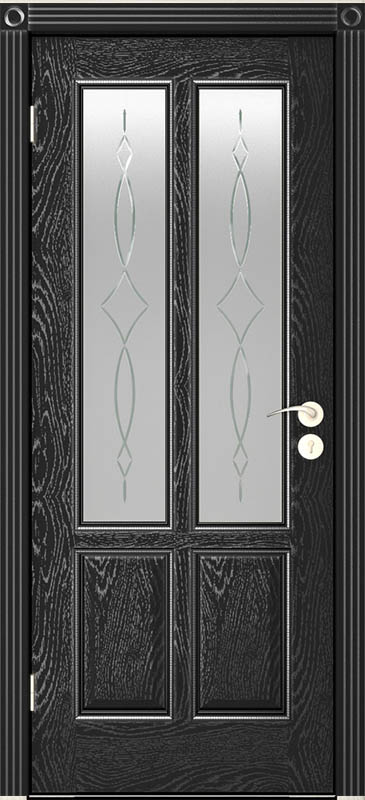 межкомнатные двери из шпона