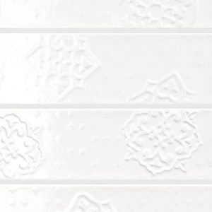 R4GP White Структура (декор) 100x300